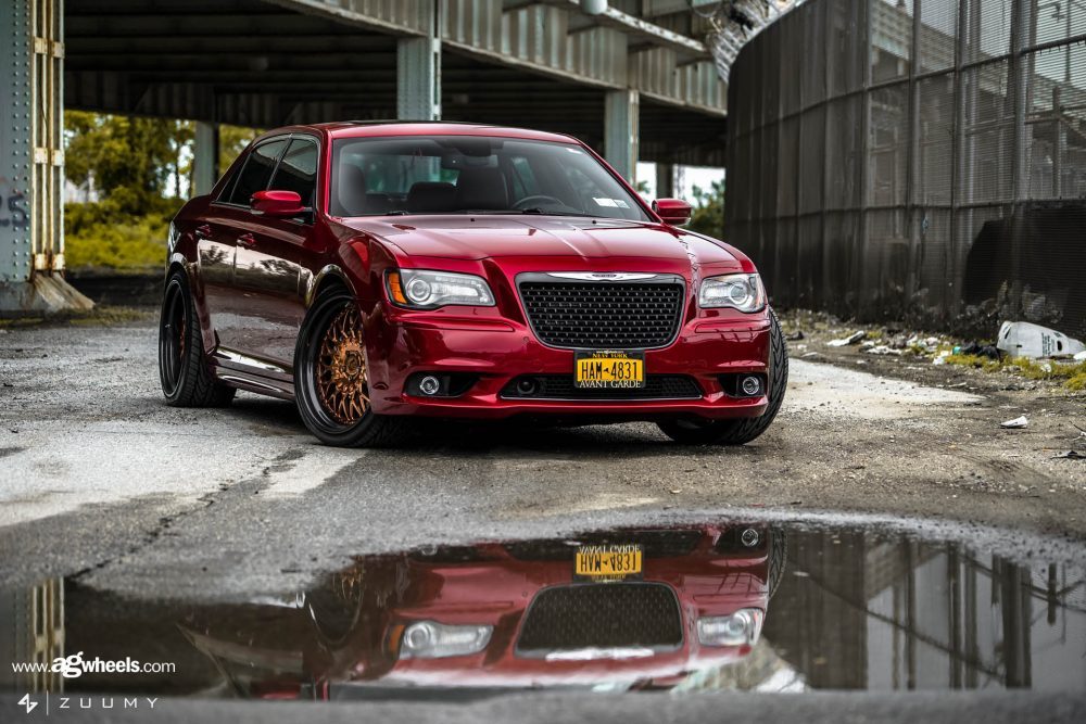 CHRYSLER 300C on custom forged wheels