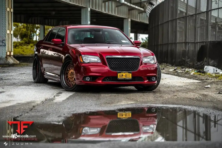 CHRYSLER 300C on custom forged wheels