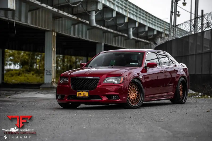 CHRYSLER 300C on custom forged wheels
