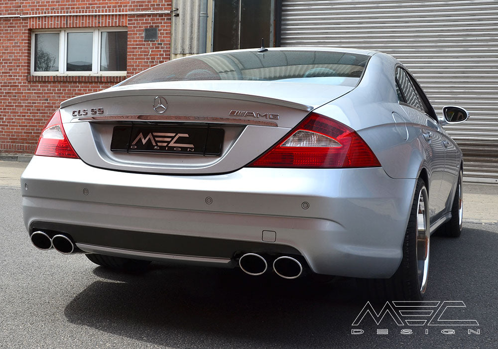 MEC Design sports rear muffler for W219 CLS320CDI, CLS350, CLS500
