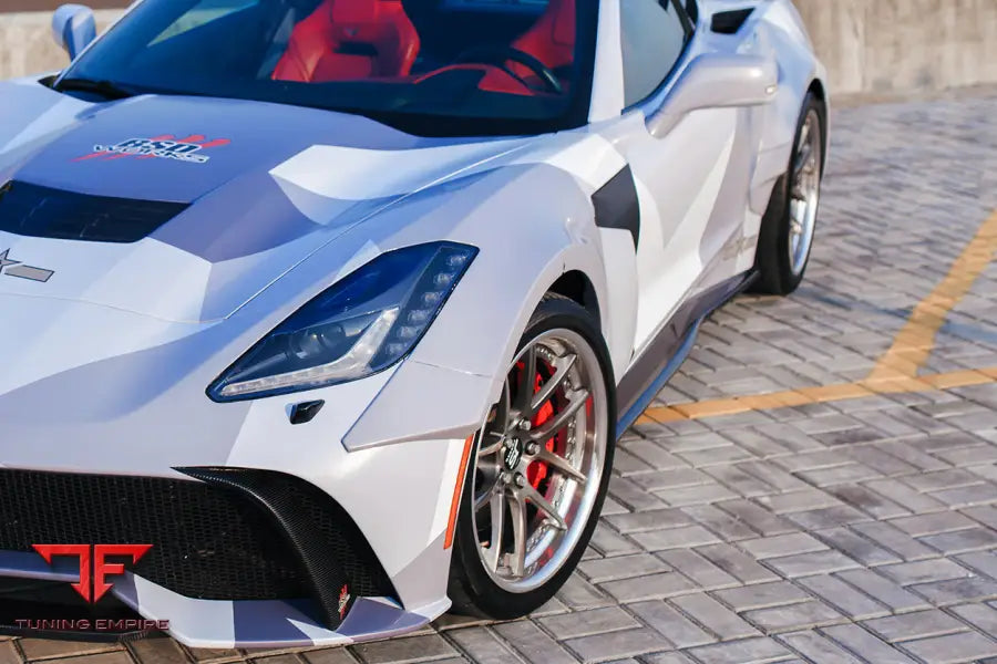 CORVETTE C7 AR STYLE CARBON FIBER SIDE SKIRTS BSD