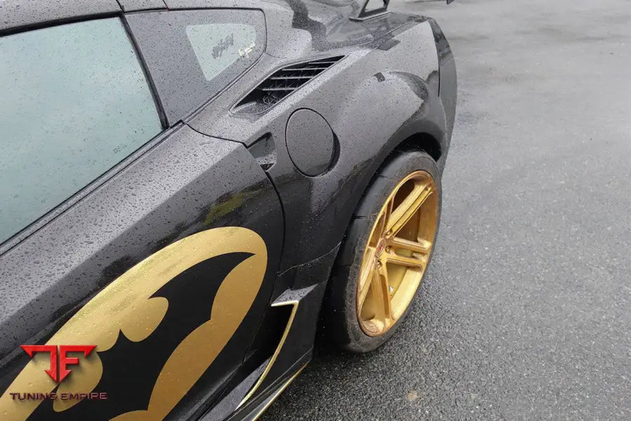 CORVETTE C7 PD STYLE WIDE BODY REAR FLARES AND SIDE SKIRTS BSD