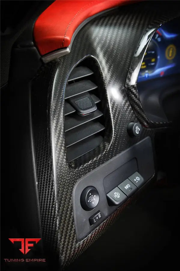 CORVETTE C7 Z06 GRANDSPORT DRY CARBON FIBER DASH BOARD (LEFT AND RIGHT) BSD