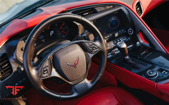 CORVETTE C7 Z06 GRANDSPORT DRY CARBON FIBER DASH BOARD (LEFT AND RIGHT) BSD