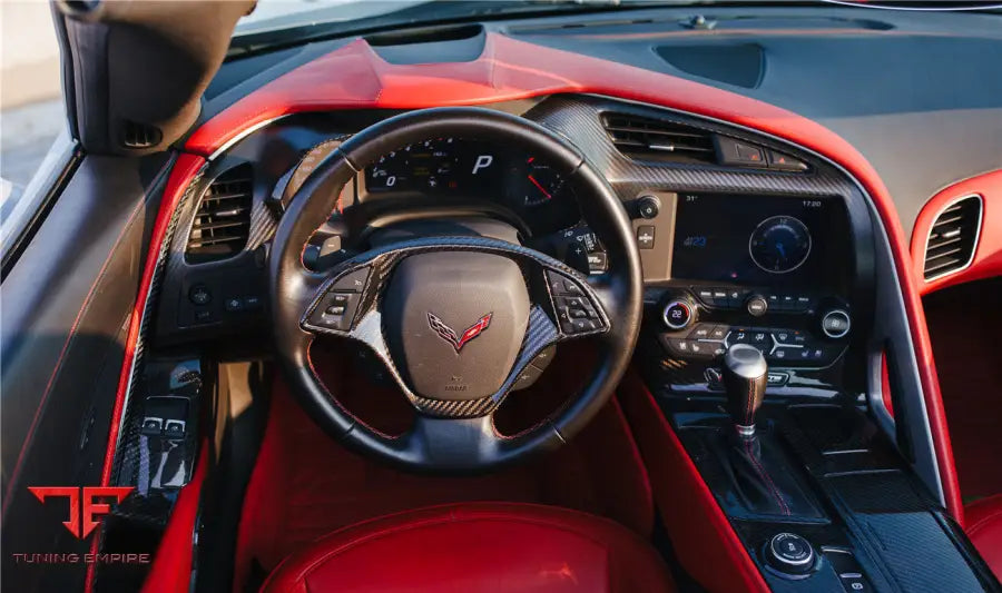 CORVETTE C7 Z06 GRANDSPORT DRY CARBON FIBER INTERIOR WINDOW SWITCH SIDE ARMREST PANEL COVER TRIM BSD