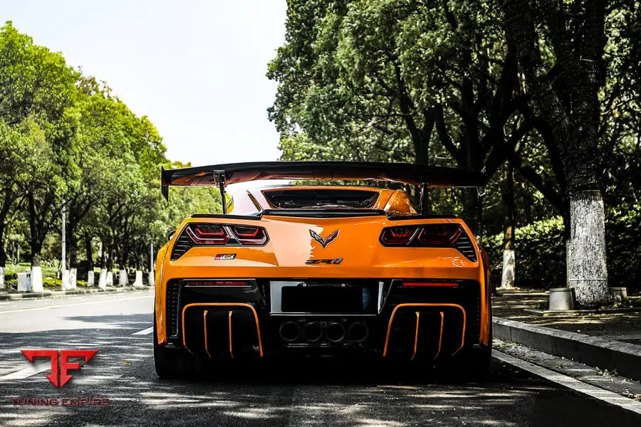 CORVETTE C7 Z51 GRANDSPORT Z06 BKSS STYLE REAR DIFFUSER BSD