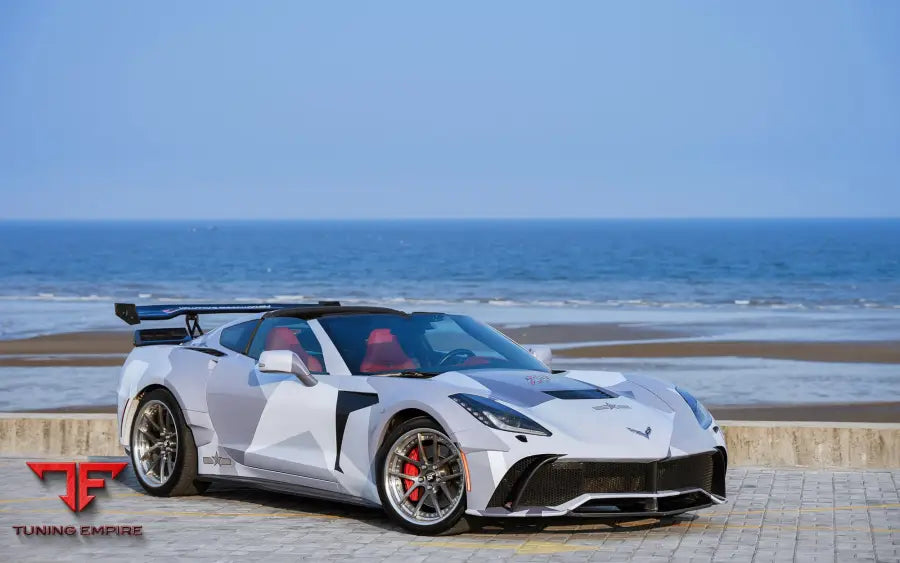 CORVETTE C7 Z51 GRANDSPORT Z06 BKSS STYLE TRUNK SPOILER BSD