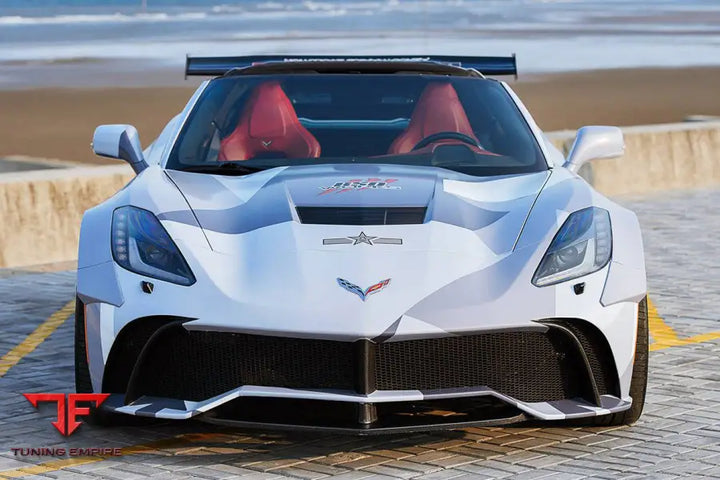 CORVETTE C7 Z51 OE STYLE CARBON FIBER HOOD VENT BSD