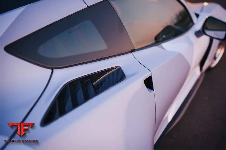 CORVETTE C7 Z51 OE STYLE CARBON FIBER REAR QUARTER PANEL VENT BSD
