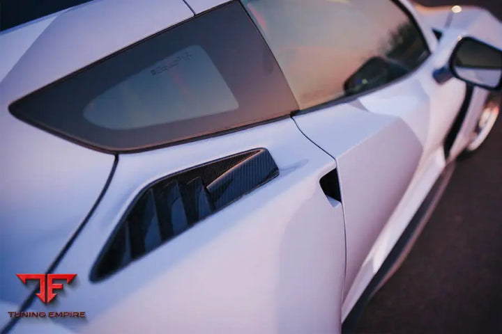 CORVETTE C7 Z51 OE STYLE CARBON FIBER REAR QUARTER PANEL VENT BSD