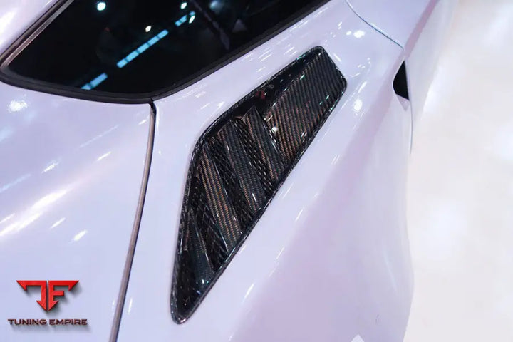 CORVETTE C7 Z51 OE STYLE CARBON FIBER REAR QUARTER PANEL VENT BSD