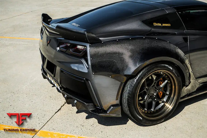 CORVETTE C7 Z51 ROX STYLE REAR DIFFUSER BSD