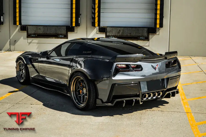CORVETTE C7 Z51 ROX STYLE REAR DIFFUSER BSD