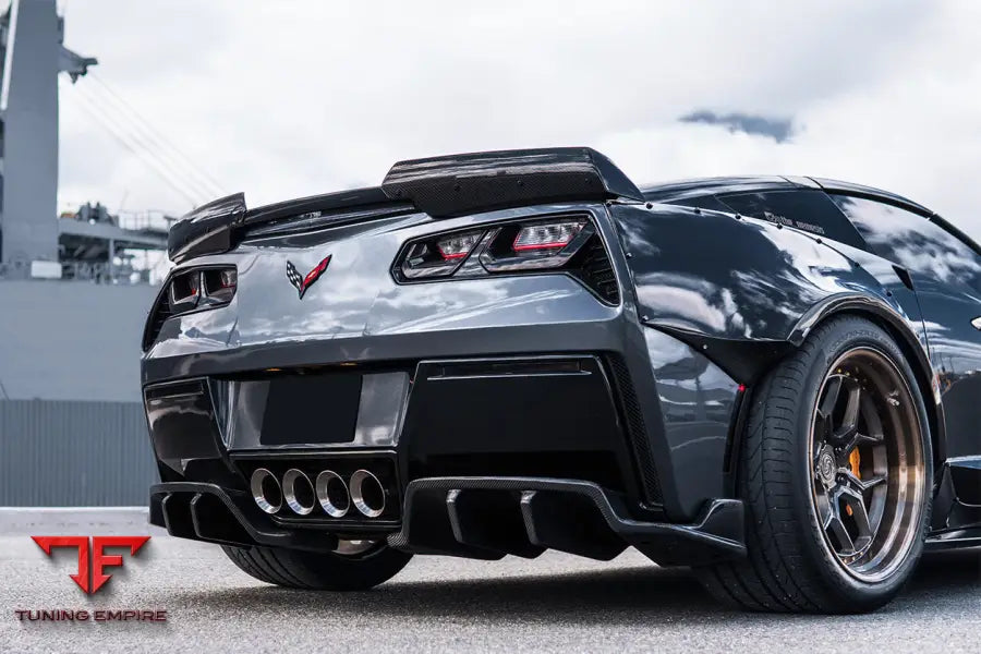 CORVETTE C7 Z51 ROX STYLE REAR DIFFUSER BSD