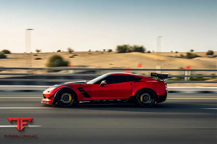 CORVETTE C7 Z51 Z06 GRANDSPORT AR STYLE CARBON FIBER TRUNK SPOILER WING BSD