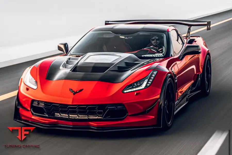 CORVETTE C7 Z51 Z06 GRANDSPORT CARBON FIBER CANARDS BSD