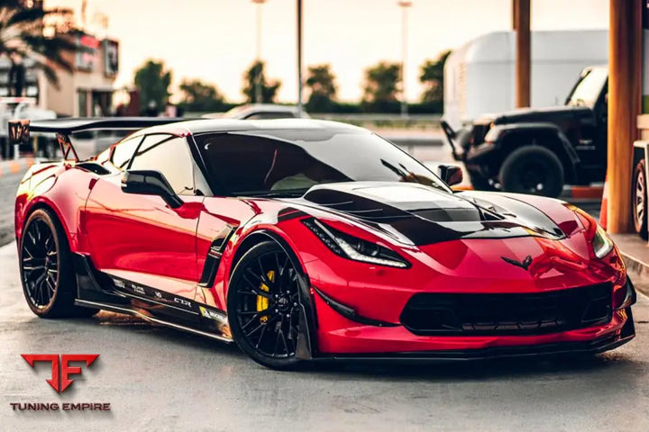 CORVETTE C7 Z51 Z06 GRANDSPORT CARBON FIBER CANARDS BSD