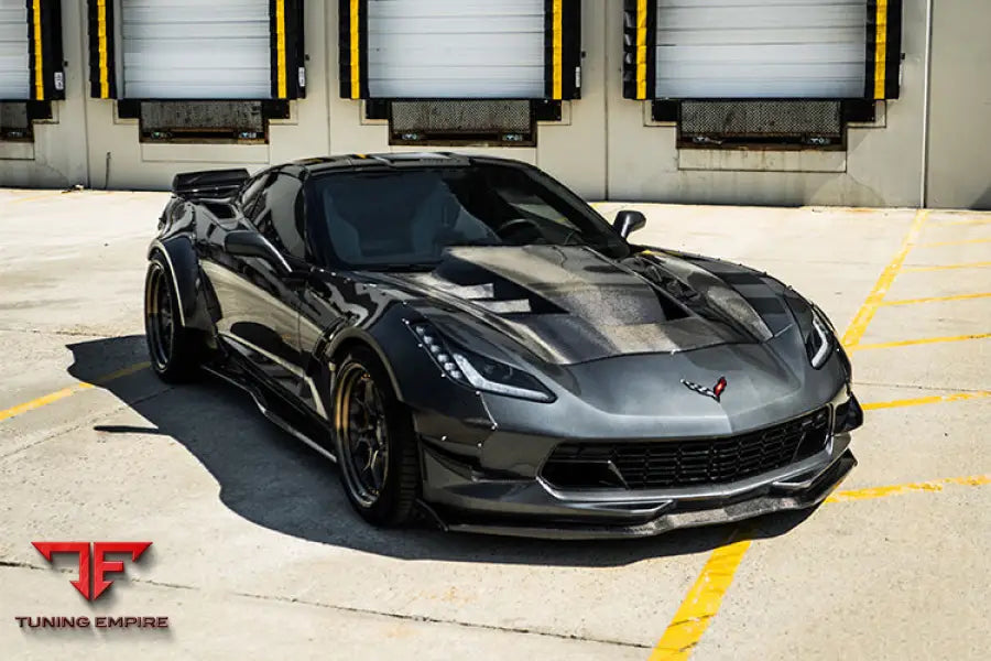 CORVETTE C7 Z51 Z06 GRANDSPORT CARBON FIBER CANARDS BSD