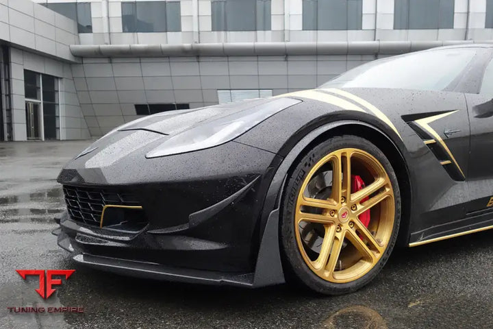 CORVETTE C7 Z51 Z06 GRANDSPORT CARBON FIBER FRONT LIP BSD