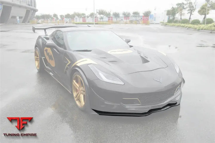 CORVETTE C7 Z51 Z06 GRANDSPORT CARBON FIBER FRONT LIP (NO WINGLETS) BSD