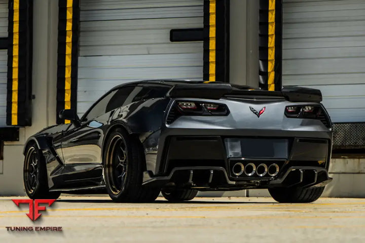 CORVETTE C7 Z51 Z06 GRANDSPORT CARBON FIBER TRUNK SPOILER BSD