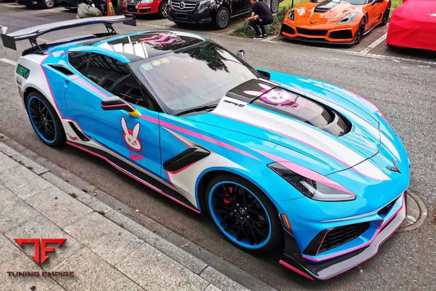 CORVETTE C7 Z51 ZR1-STYLE FRONT CONVERSION BODY KIT BSD