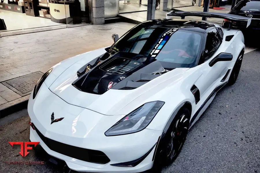 CORVETTE Z06 GRANDSPORT AR STYLE CARBON FIBER SIDE SKIRTS BSD