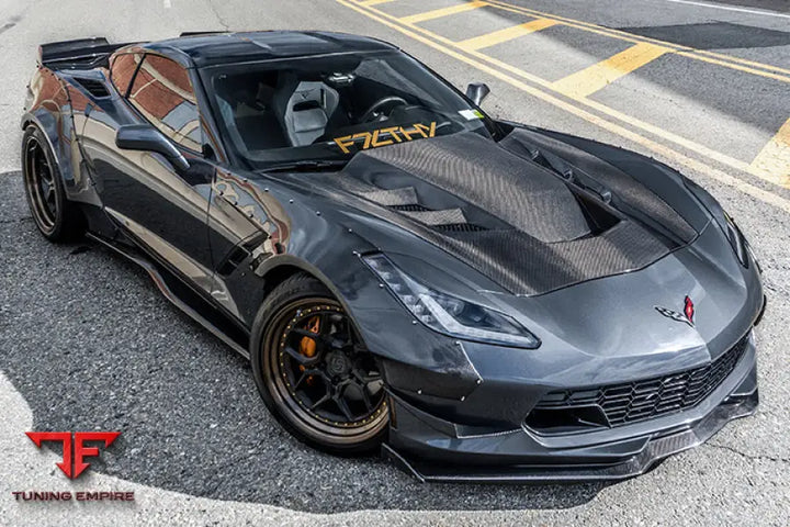CORVETTE Z06 GRANDSPORT BKSS STYLE CARBON FIBER HOOD BSD