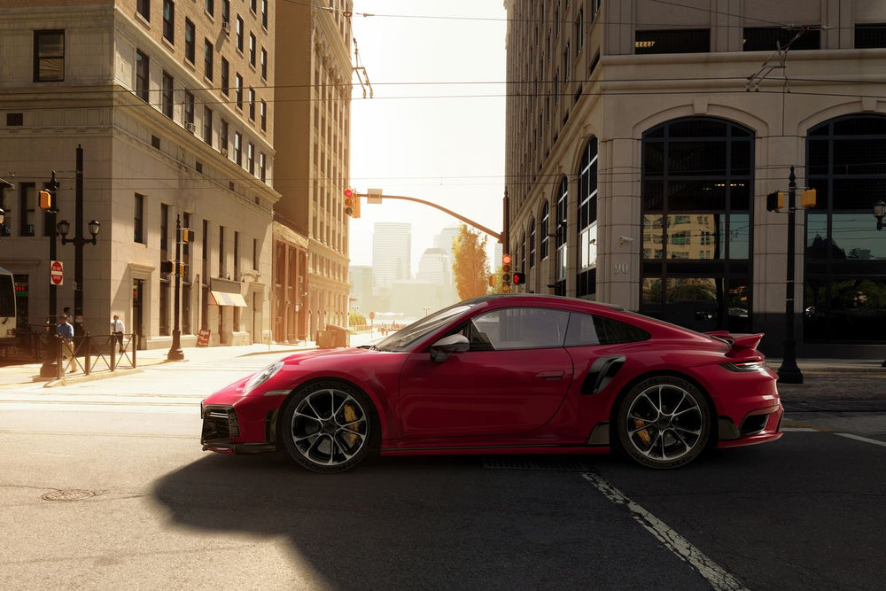 TECHART PORSCHE 911 992.1 TURBO REAR DIFFUSER