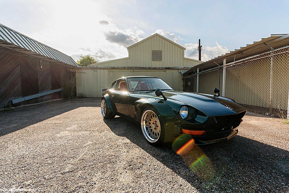 DATSUN 240Z on custom forged wheels