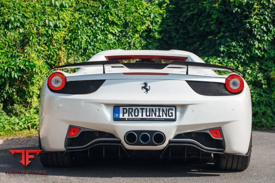 DIFFUSER EXTENSION FOR FERRARI 458 ITALIA AND SPIDER - Price on request - Body Kit