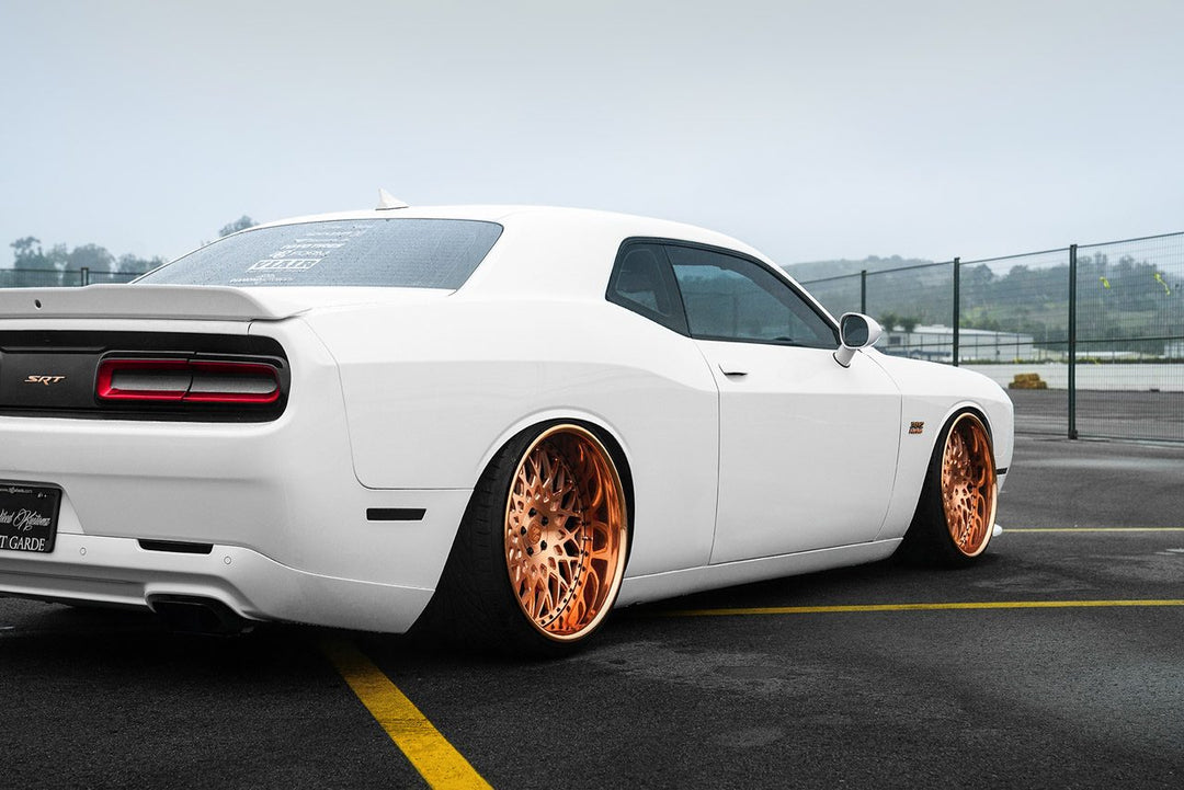 DODGE CHALLENGER 392 HEMI on custom forged wheels
