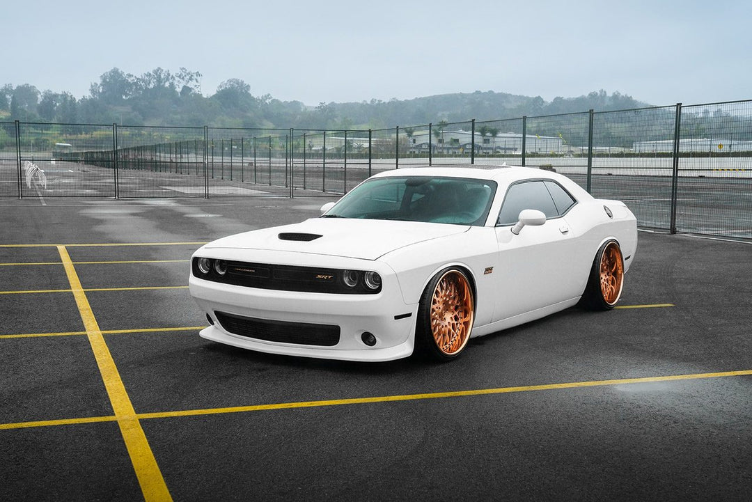 DODGE CHALLENGER 392 HEMI on custom forged wheels