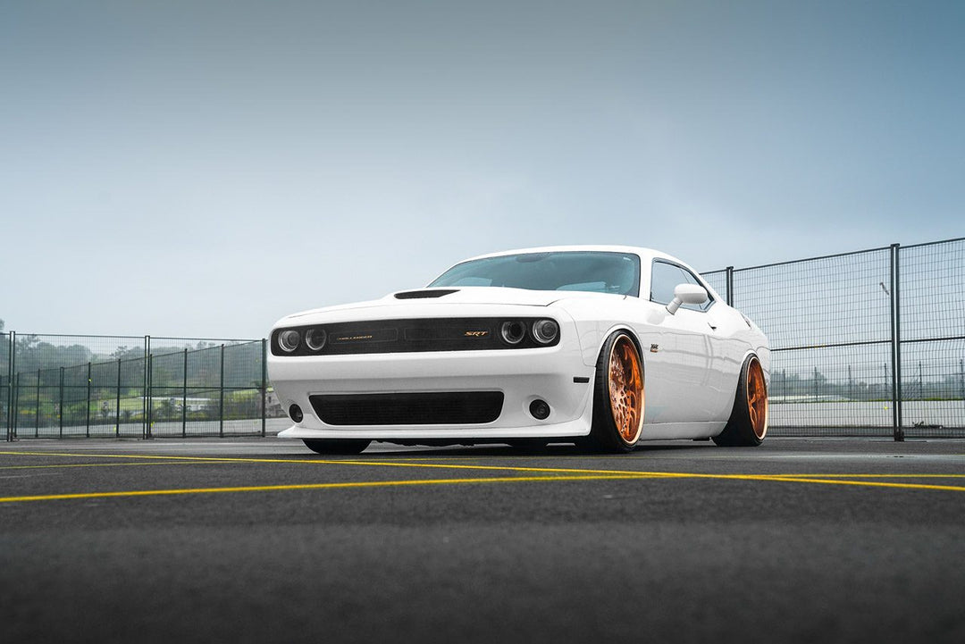 DODGE CHALLENGER 392 HEMI on custom forged wheels