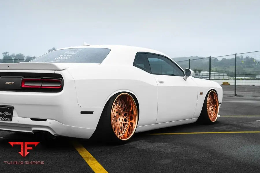 DODGE CHALLENGER 392 HEMI on custom forged wheels
