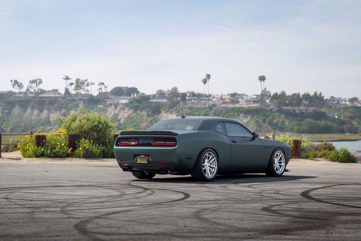 DODGE CHALLENGER 392 HEMI SCAT PACK SHAKER on custom forged wheels