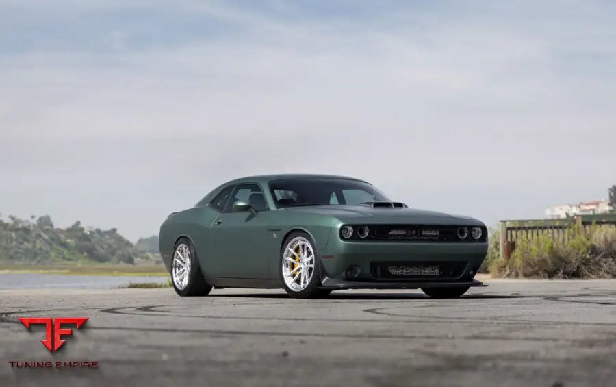 DODGE CHALLENGER 392 HEMI SCAT PACK SHAKER on custom forged wheels