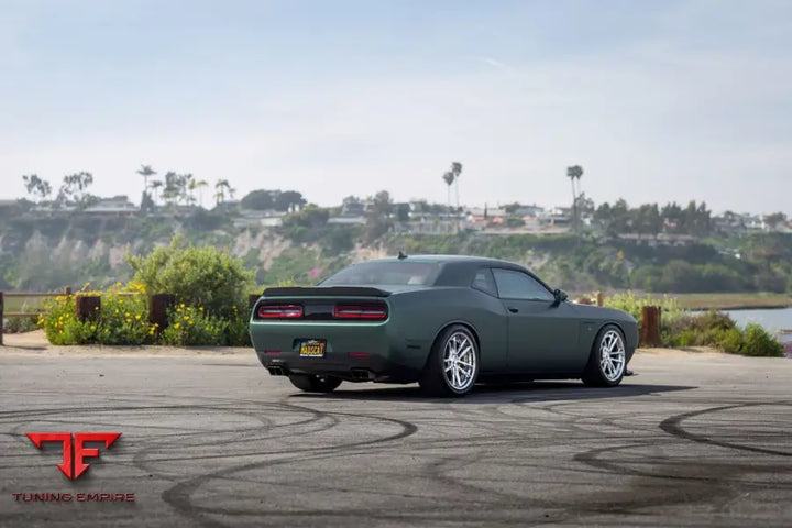 DODGE CHALLENGER 392 HEMI SCAT PACK SHAKER on custom forged wheels