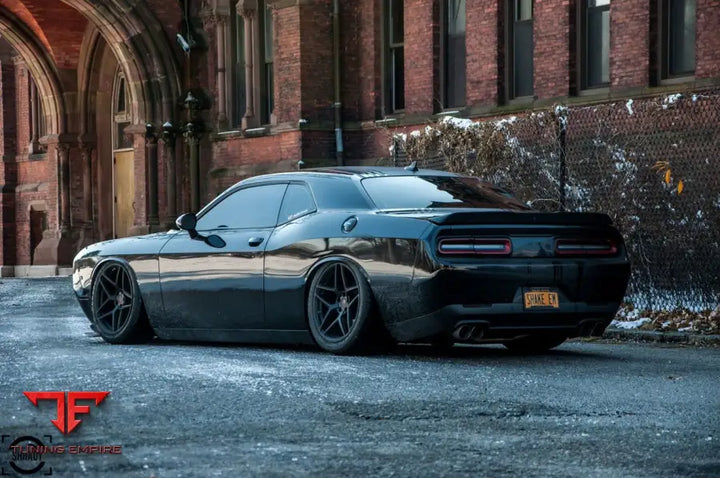 DODGE CHALLENGER 392 HEMI SCATPACK on custom forged wheels