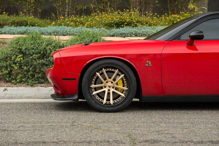 DODGE CHALLENGER SCAT PACK on custom forged wheels