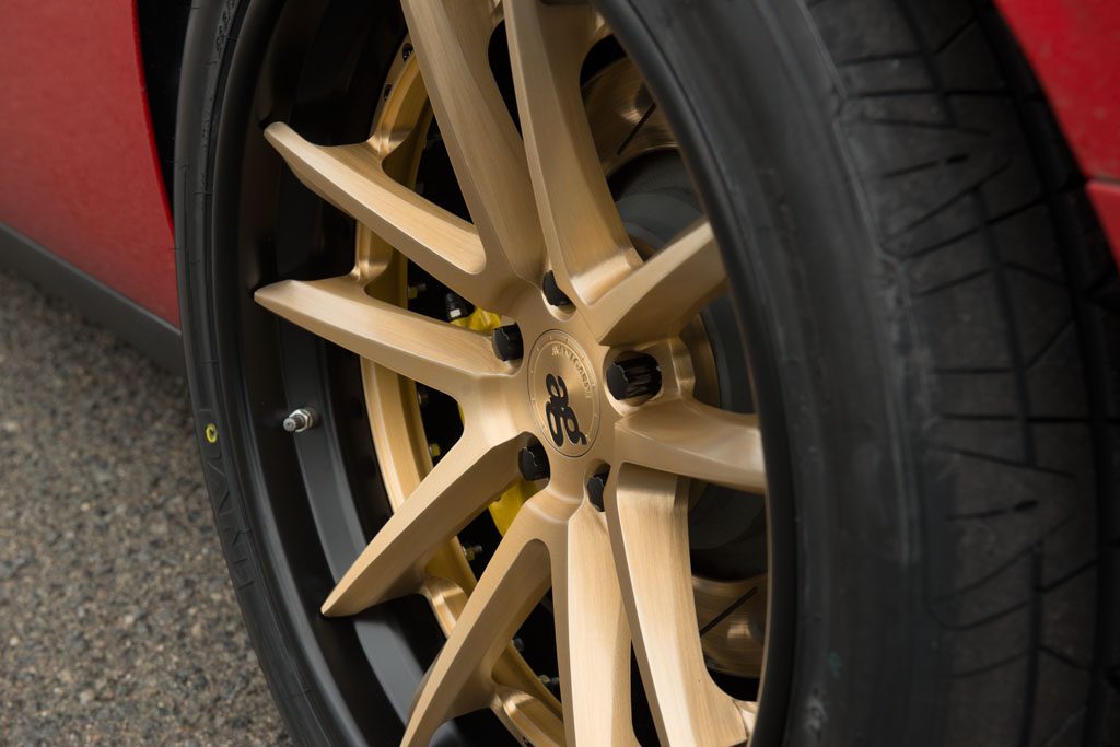 DODGE CHALLENGER SCAT PACK on custom forged wheels