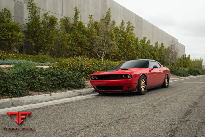 DODGE CHALLENGER SCAT PACK on custom forged wheels