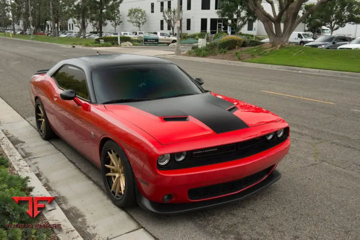 DODGE CHALLENGER SCAT PACK on custom forged wheels