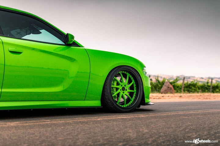 DODGE CHARGER 392 on custom forged wheels