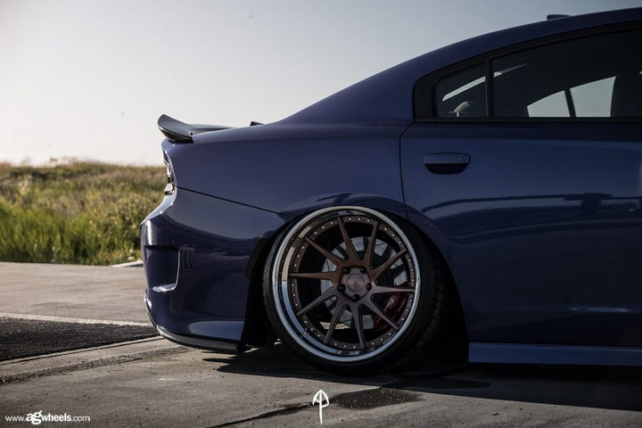 DODGE CHARGER 392 SCATPACK on custom forged wheels