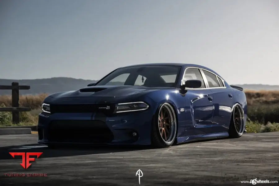 DODGE CHARGER 392 SCATPACK on custom forged wheels