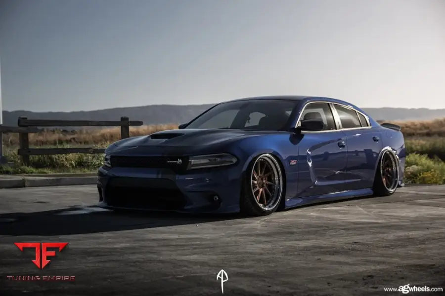 DODGE CHARGER 392 SCATPACK on custom forged wheels