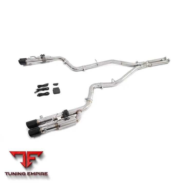 DODGE CHARGER 6.2L STAINLESS STEEL CATBACK RAZOR EXHAUST WITH MUFFLER VALVE