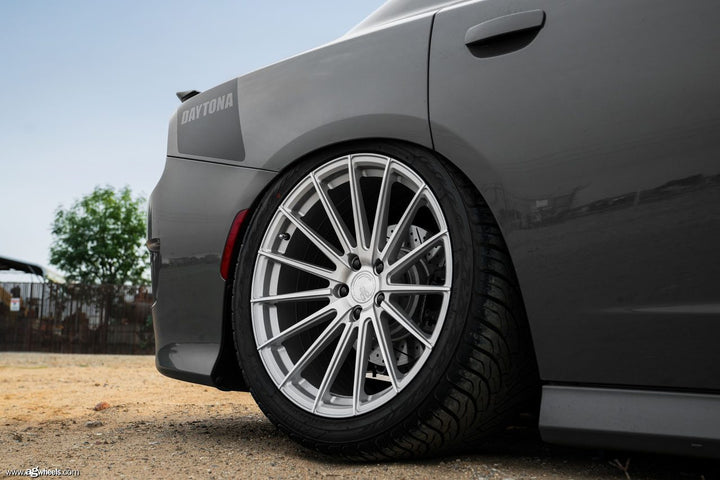 DODGE CHARGER DAYTONA on custom forged wheels