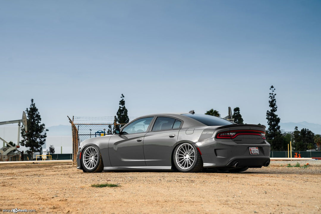 DODGE CHARGER DAYTONA on custom forged wheels